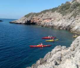 Kayaking in Stoupa and Kardamili