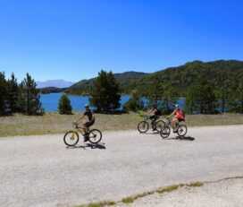 In bicicletta sul lago di Ioannina