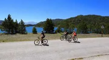 Cycling at Lake Ioannina