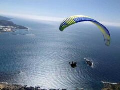 Πτήσεις με αλεξίπτωτο πλαγιάς στην Κρήτη