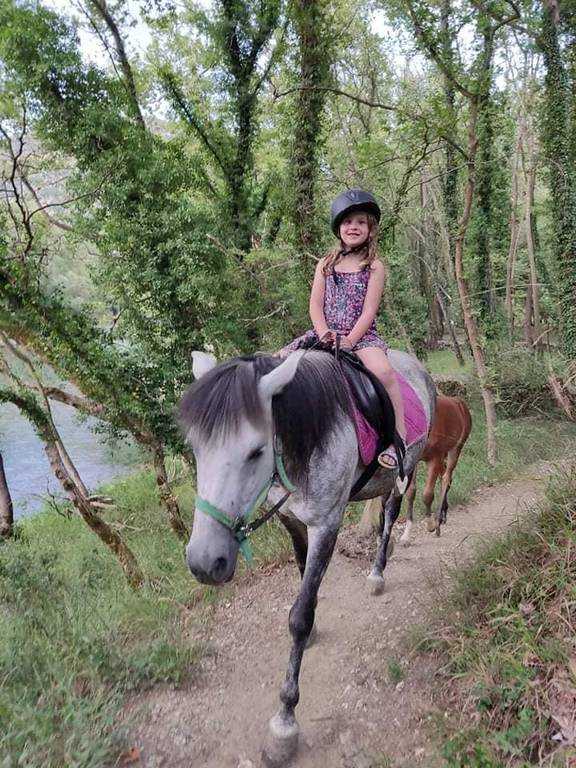 Horse riding in Voidomatis