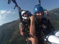 Two-seater paragliding flight from Kaimaktsalan