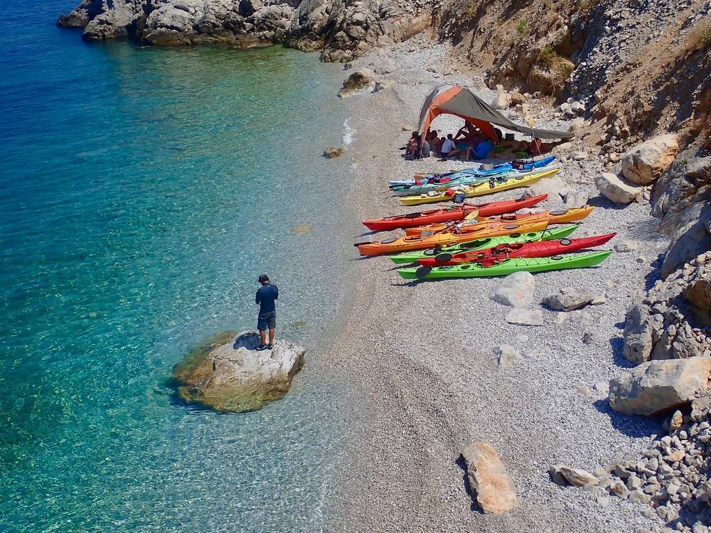 Βόλτα με θαλάσσιο Kayak στην αρχαία Επίδαυρο