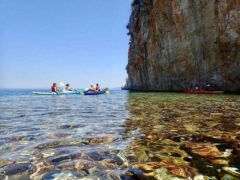 Βόλτα με θαλάσσιο Kayak στην αρχαία Επίδαυρο