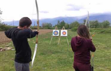 Archery on the lake of Kerkini