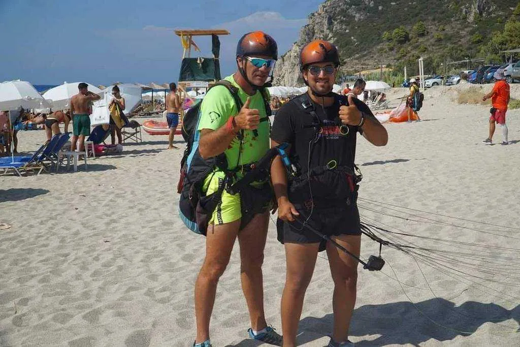 Tandem Paragliding in Lefkada