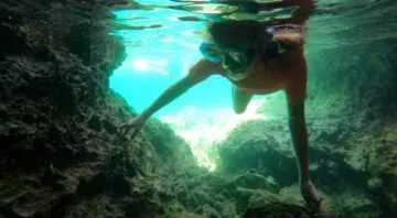 Snorkeling in Nea Makri