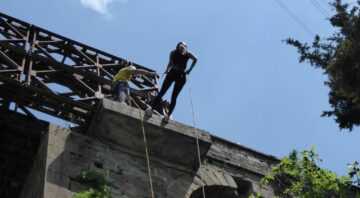 Καταρρίχηση στη γέφυρα Μπανιά στη Ναύπακτο