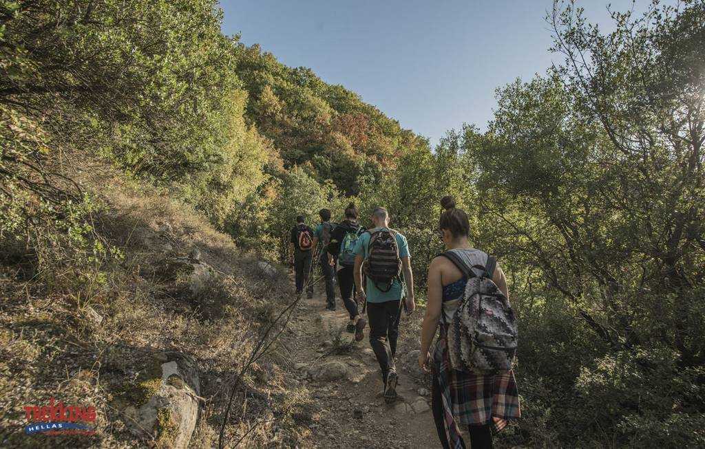Hiking in Meteora