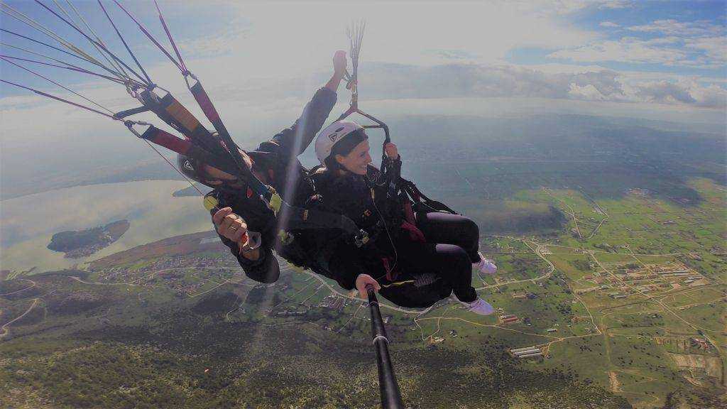 Πτήση Tandem paragliding πάνω από τα Ιωάννινα
