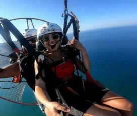 Volo in paracadutista a Rethymno, Creta