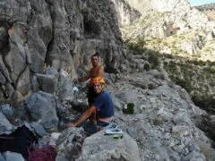 Climbing in Leonidio