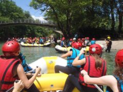 Rafting on the Voidomatis River with free video from Gopro