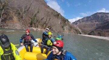 Rafting on the Acheloos