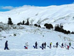 Βόλτα με Χιονορακέτες στο Παρνασσό