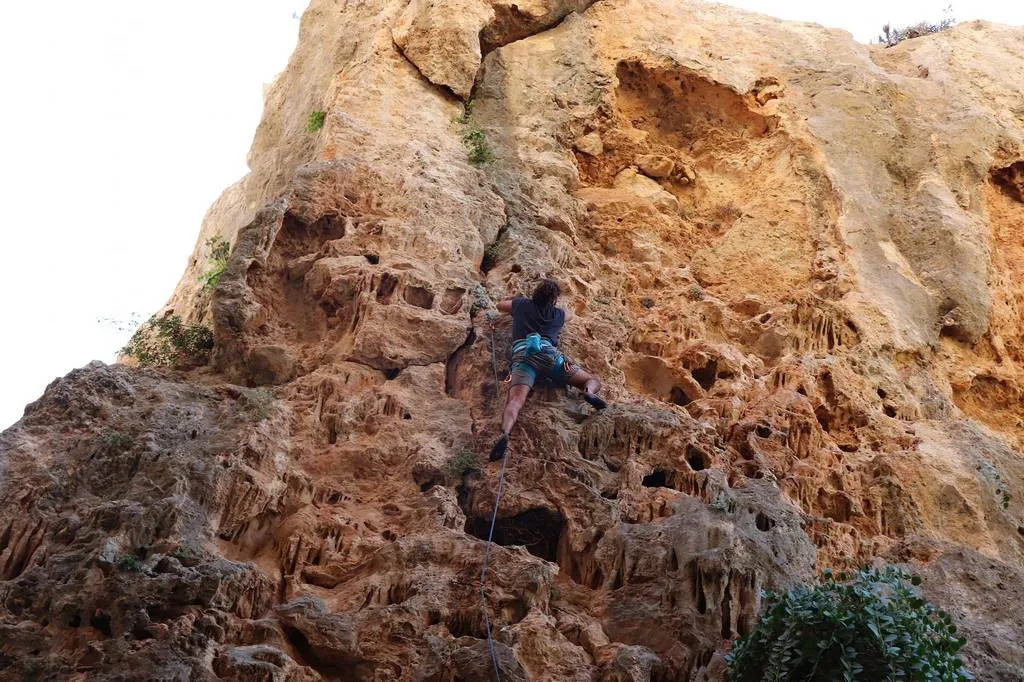 Climbing in Leonidio