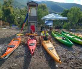 Sea Kayak and tour of the Sunken City and the small Theater of Epidaurus
