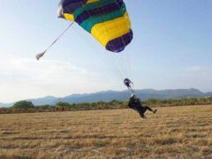 Tandem freefall from 12000ft in Megara