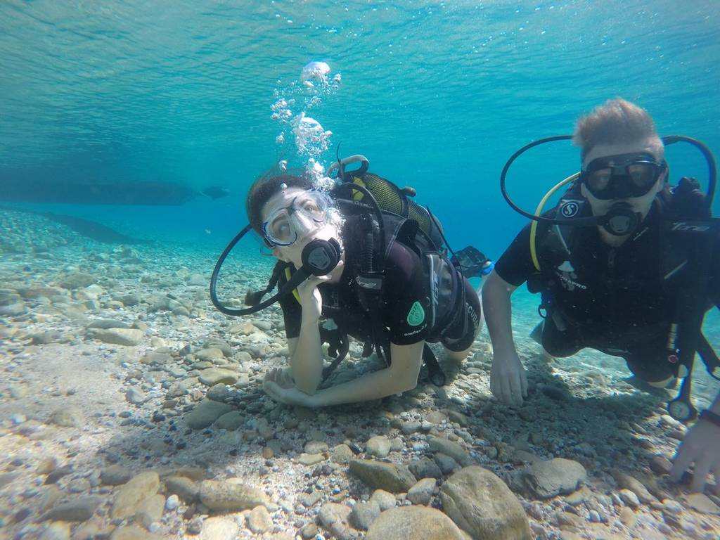 Discovered diving in Mykonos