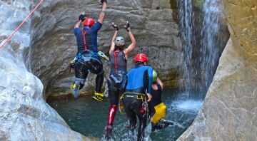 Canyoning in the English Channel