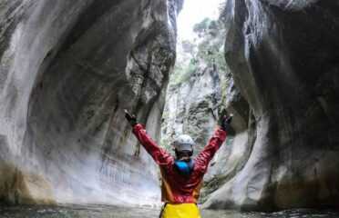 Canyoning in the Goura Gorge