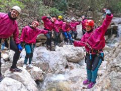 Canyoning in the Gorge of the Mills - Alepochori