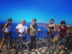 Tour of Santorini by Electric Bike