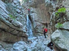 Canyoning in the Gorge of the Mills - Alepochori