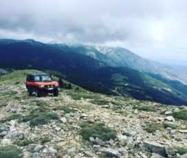 All-day excursion with 4×4 Jeep to Taygetos