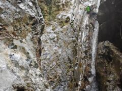 Canyoning in the Vasiliki Gorge & Papadon Falls