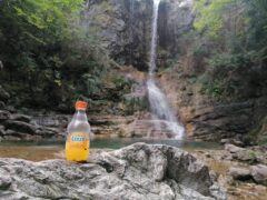 Hiking to the waterfall of Orlias and the Koromilia shelter