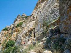 Climbing in Tinos