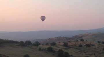 Balloon flight in Attica