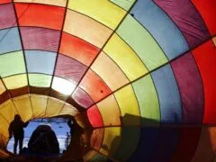 Πτήση με αερόστατο στη Λευκάδα