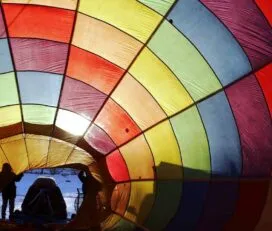 Balloon flight to Meteora