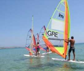 Windsurf lessons in Paros